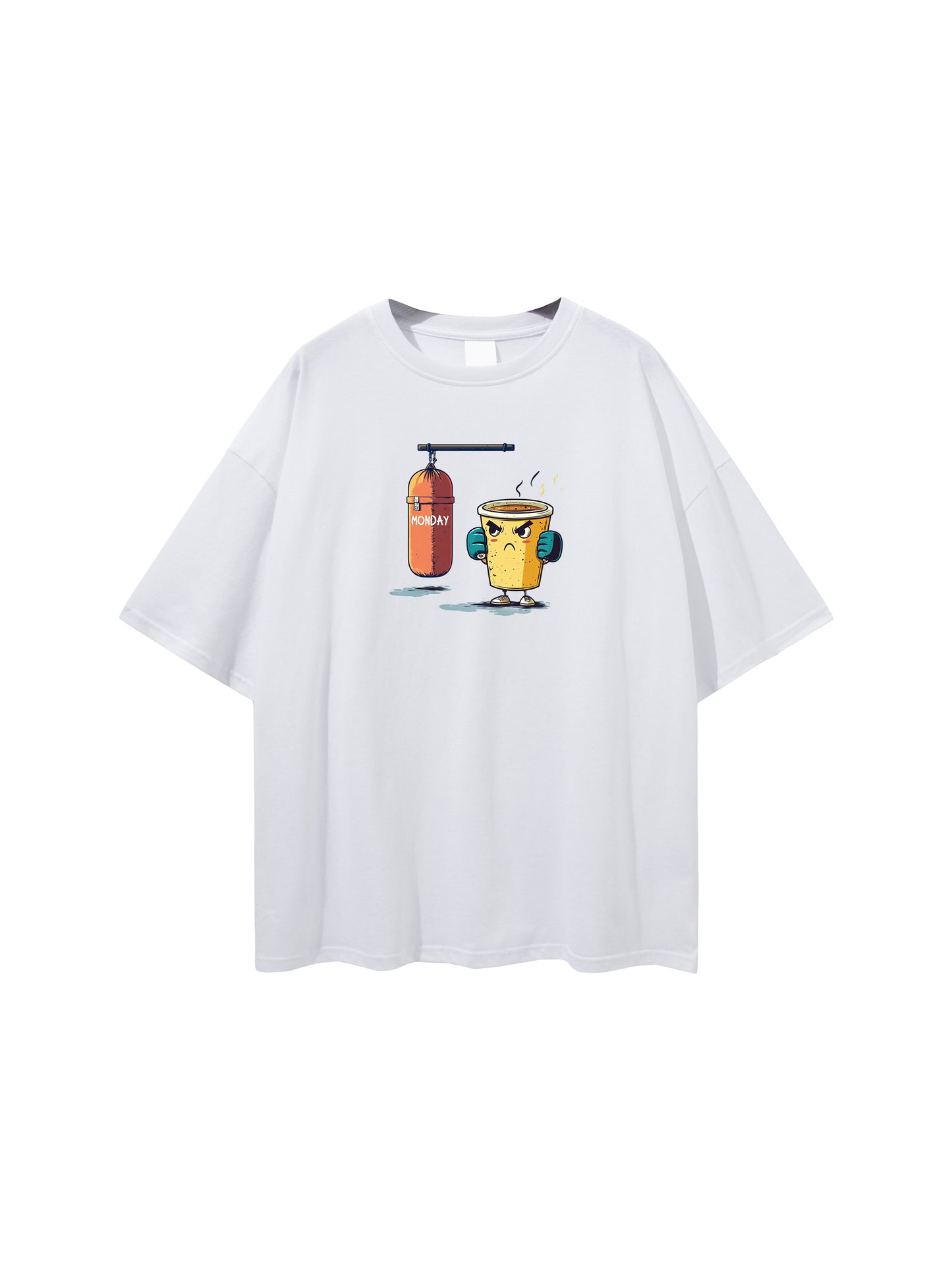 "Lovely Monday" Oversized AI T-Shirt